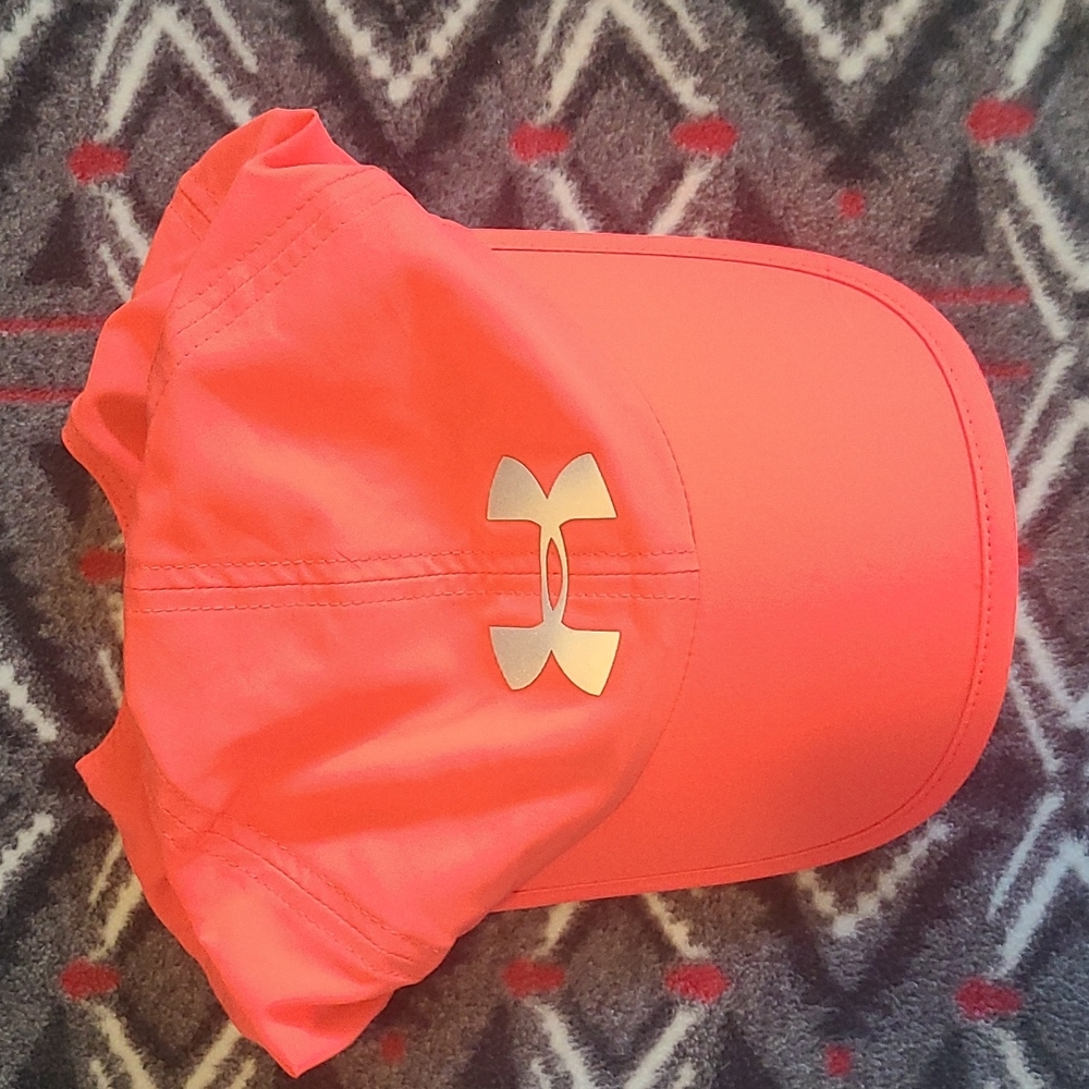 Unisex Under Armour Run Shadow Cap (pink/coral)
